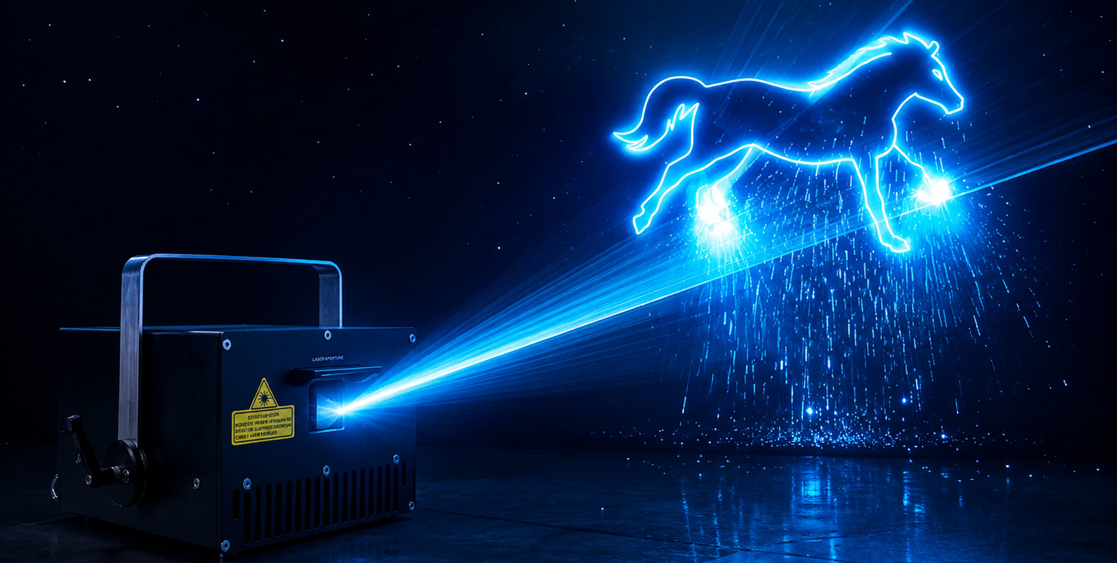 laser show machine آلة عرض الليزر