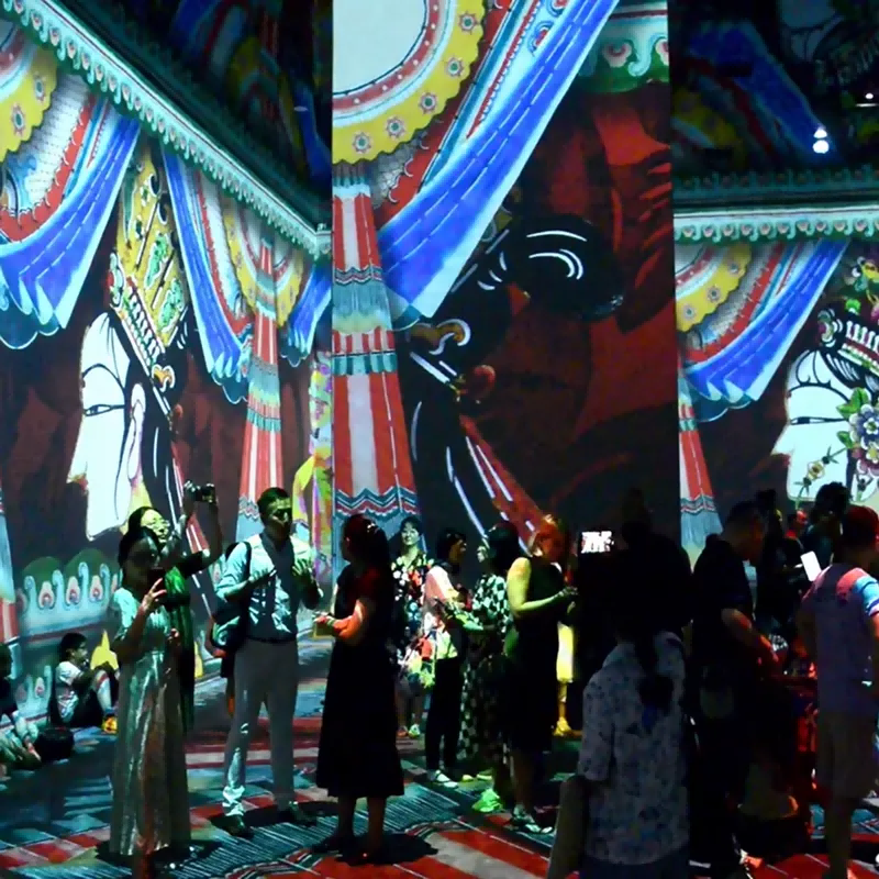 الفن الغامر