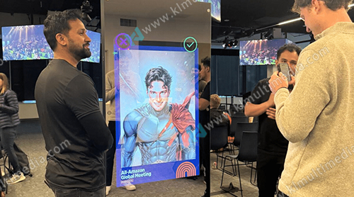 تركيب فني لـ Photo Booth بالذكاء الاصطناعي