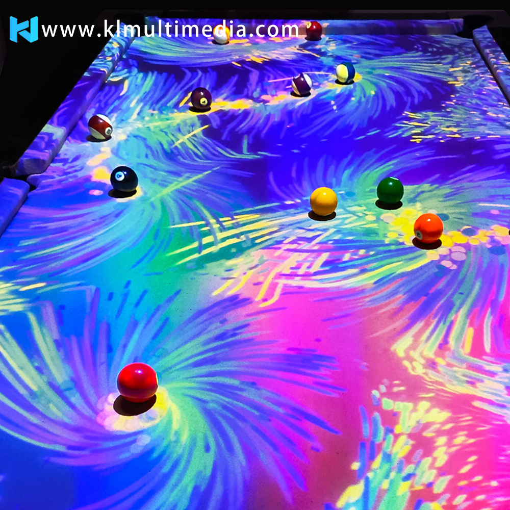 جهاز عرض طاولة البلياردو