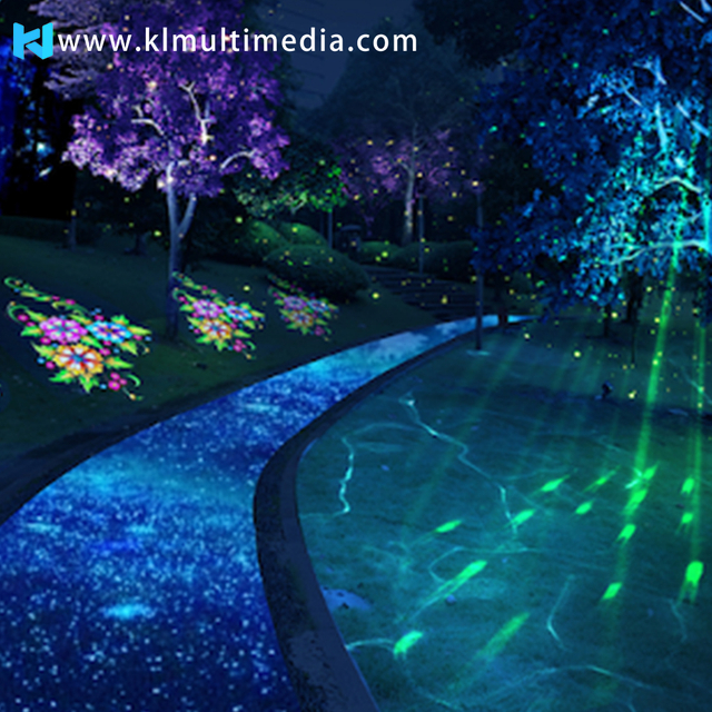 أضواء تفاعلية