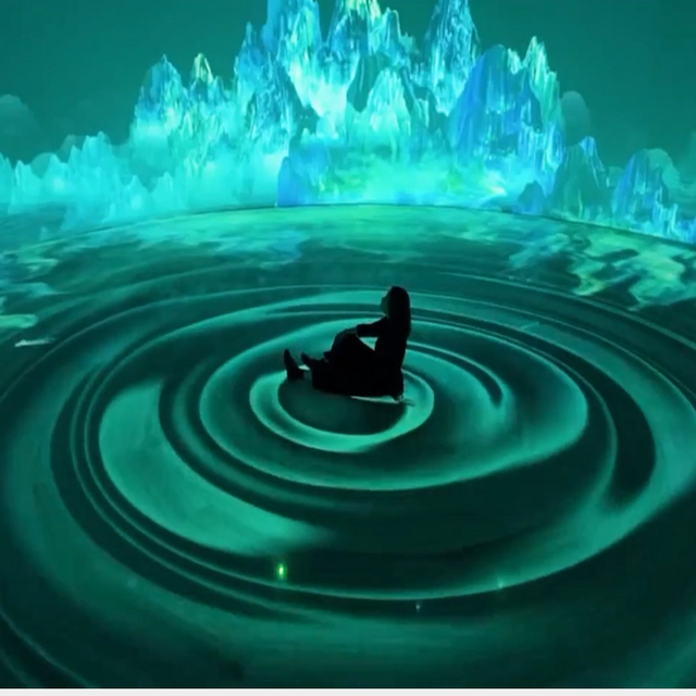 الفن الغامر