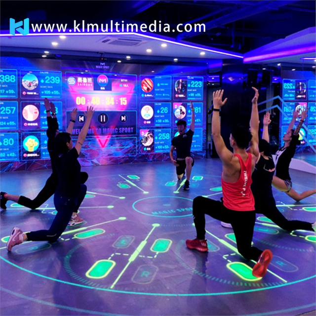 الصالة الرياضية التفاعلية