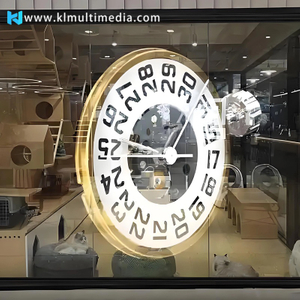 شاشة ليد شفافة