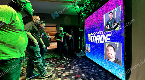 جدار الصور الفنية التفاعلية