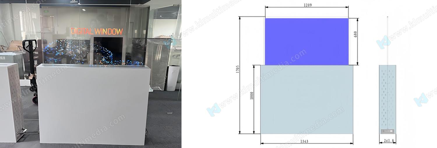 55 بوصة ارتفاع قابل للتعديل1.1