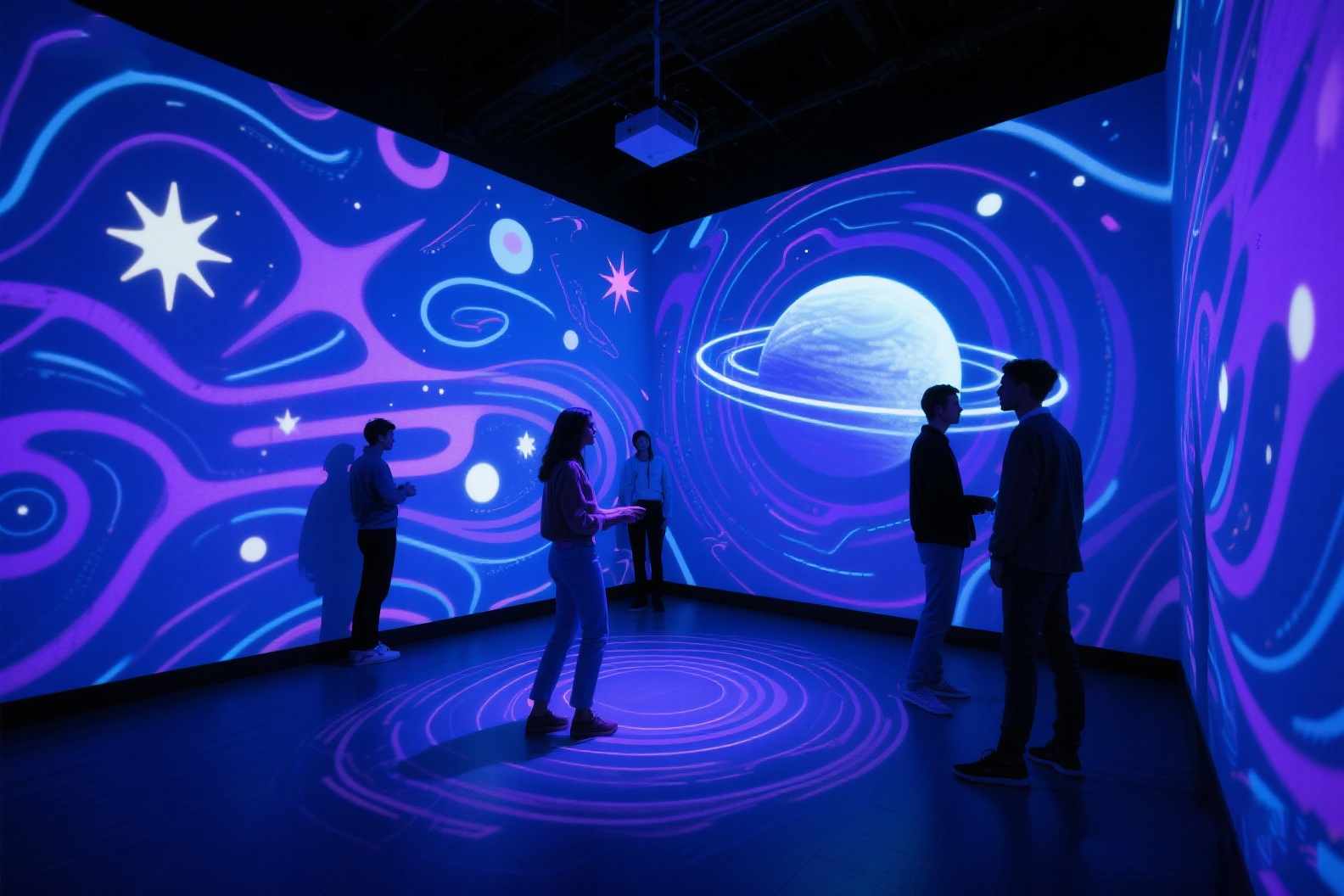 غرفة الإسقاط الغامرة